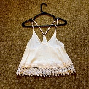 Lace Crop Tank